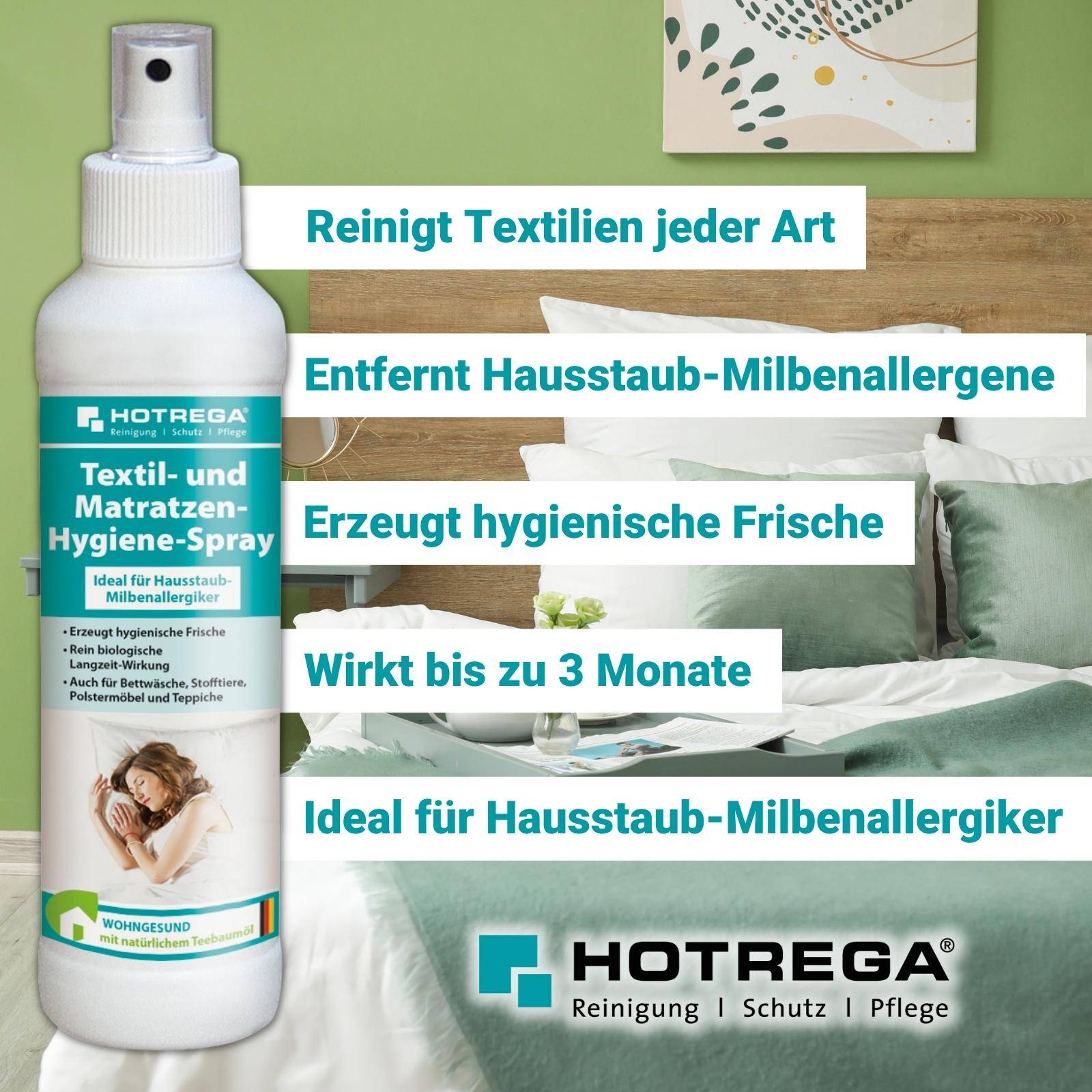 HOTREGA Textil- und Matratzen-Hygiene-Spray 250 ml