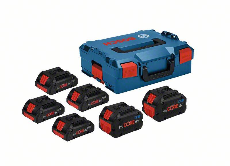 Akku-Paket 4 x ProCORE18V 4.0Ah + 2 x ProCORE18V 8.0Ah
