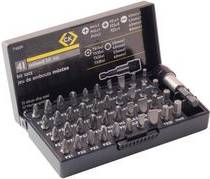 C.K Bitsatz, 41-teilig bestehend aus: 40 Bits aus hochwertigem S2-Stahl, mit