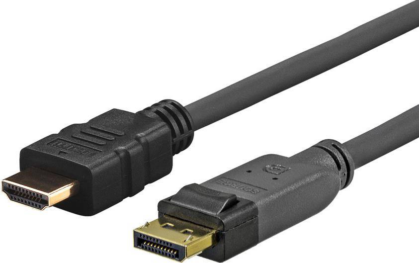 VivoLink PRODPHDMI0.5 0.5m DisplayPort HDMI Schwarz Videokabel-Adapter (PRODPHDMI0.5)