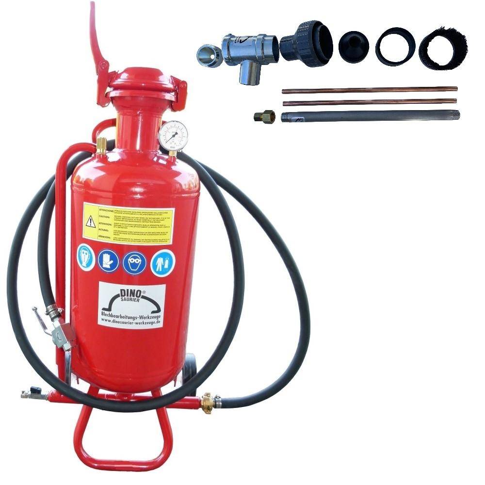 Druckstrahlgerät - mit Zubehör - zum Strahlen von Verkokungen - Luftverbrauch 500 bis 800 l/min