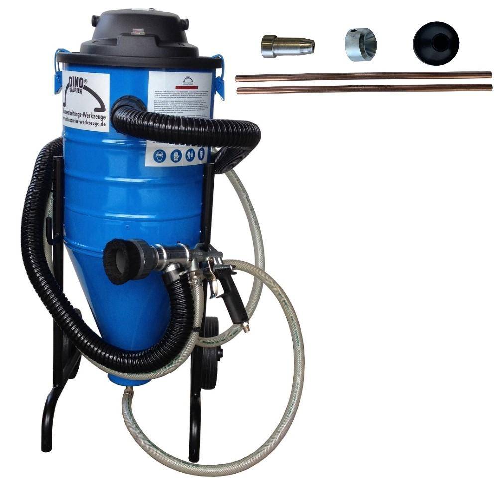 Punkt-Freistrahlgerät - mit Zubehör - zum Strahlen von Verkokungen - mit elektrischer Rücksaugung