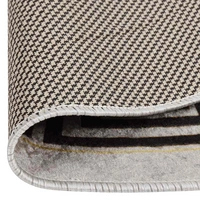 vidaXL Teppich Waschbar φ120 cm Hellbeige Rutschfest vidaXL Teppich Waschbar φ120 cm Hellbeige Rutschfest