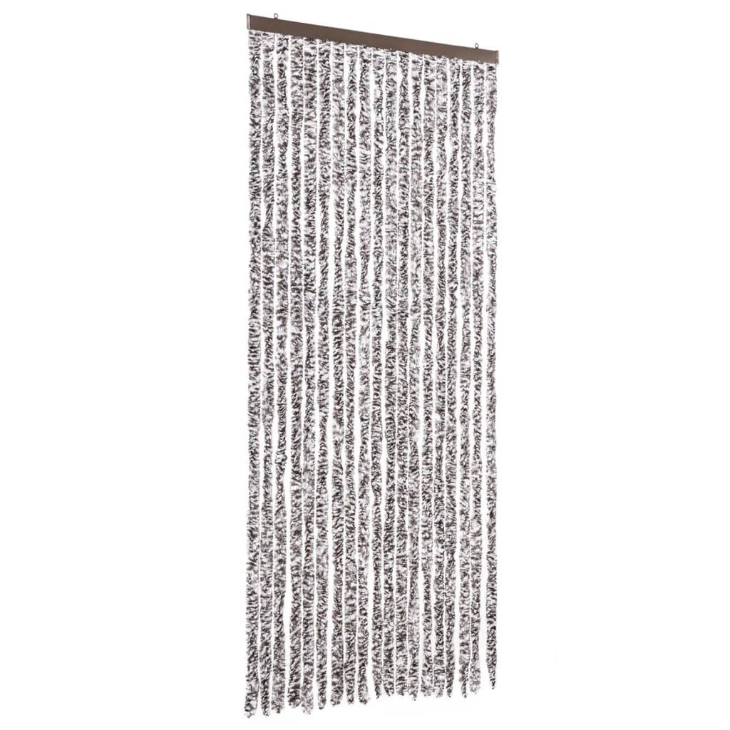 vidaXL Insektenschutz-Vorhang Braun und Beige 56x200 cm Chenille