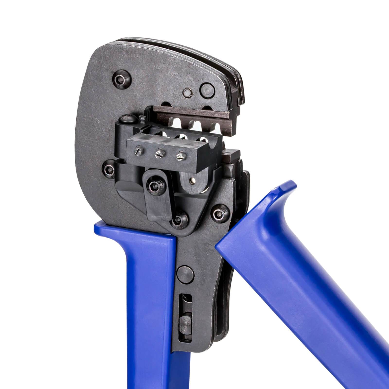 hb-digital Crimpzange für Solarstecker Solarkabel 2,5 / 4,0 / 6,0mm² PV Werkzeug