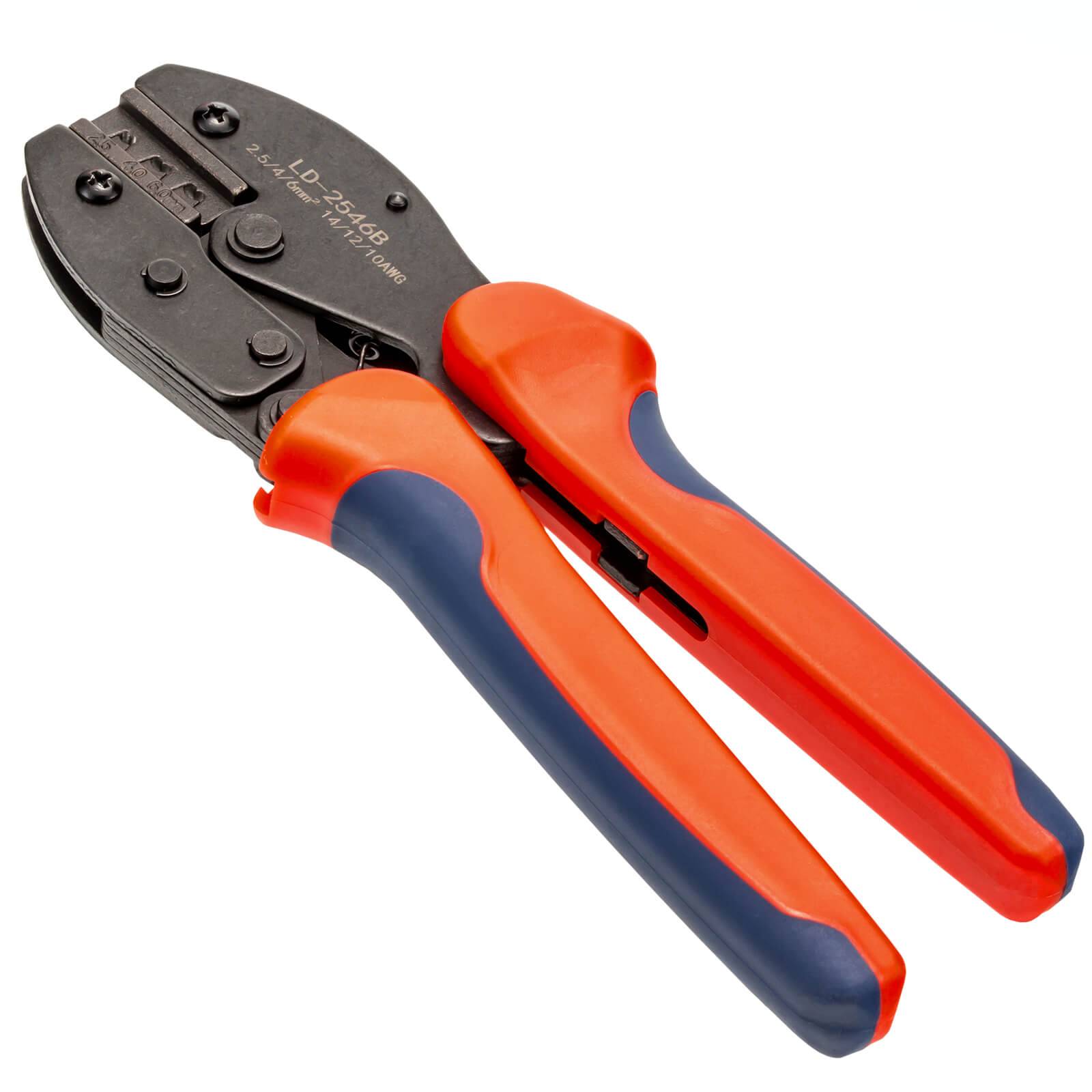 hb-digital Crimpzange für Solarkabel und Solarstecker 2,5 / 4,0 / 6,0 mm² Solarwerkzeug