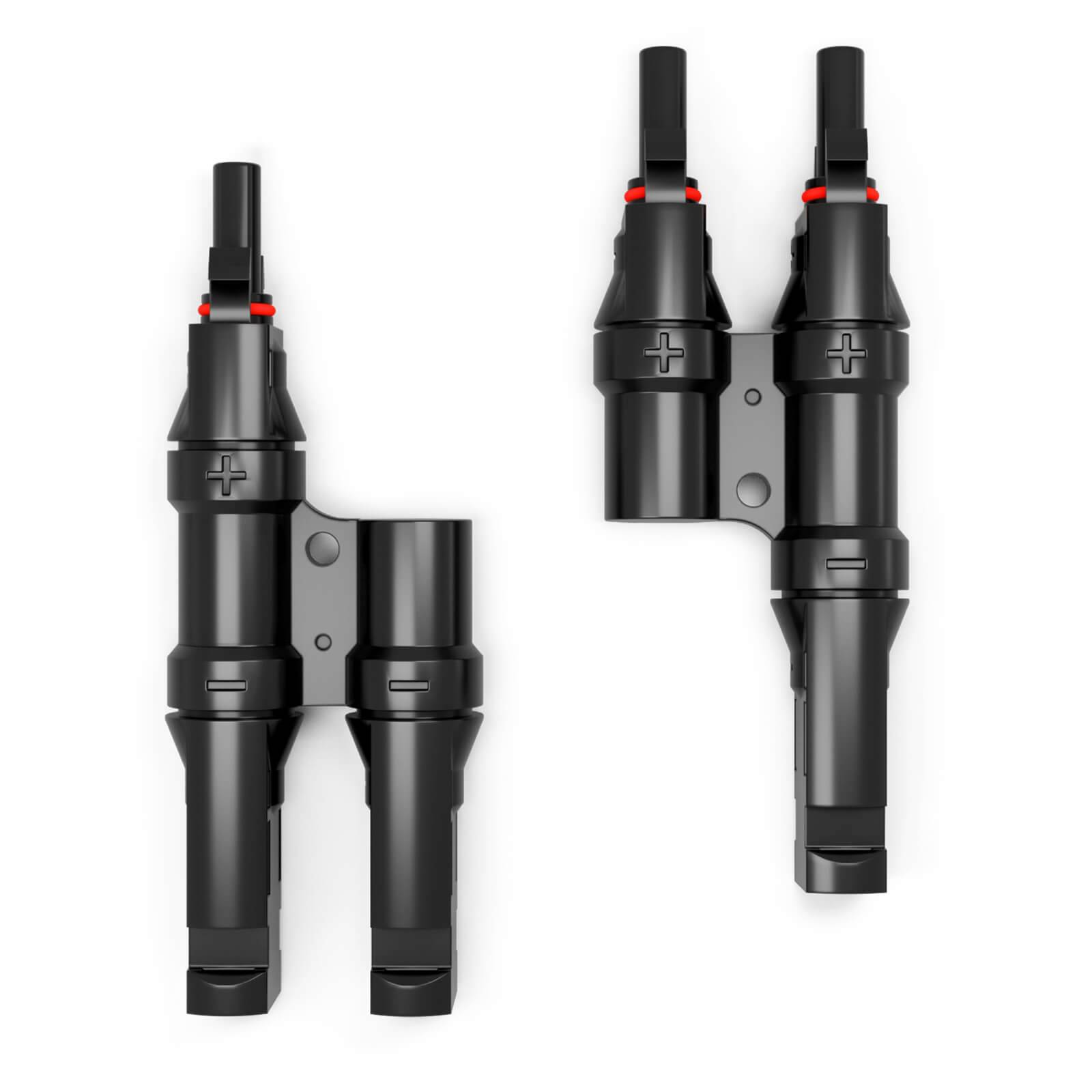hb-digital Solar Stecker Verteiler Typ-T 2-fach Solarkabel Verbinder für Photovoltaik