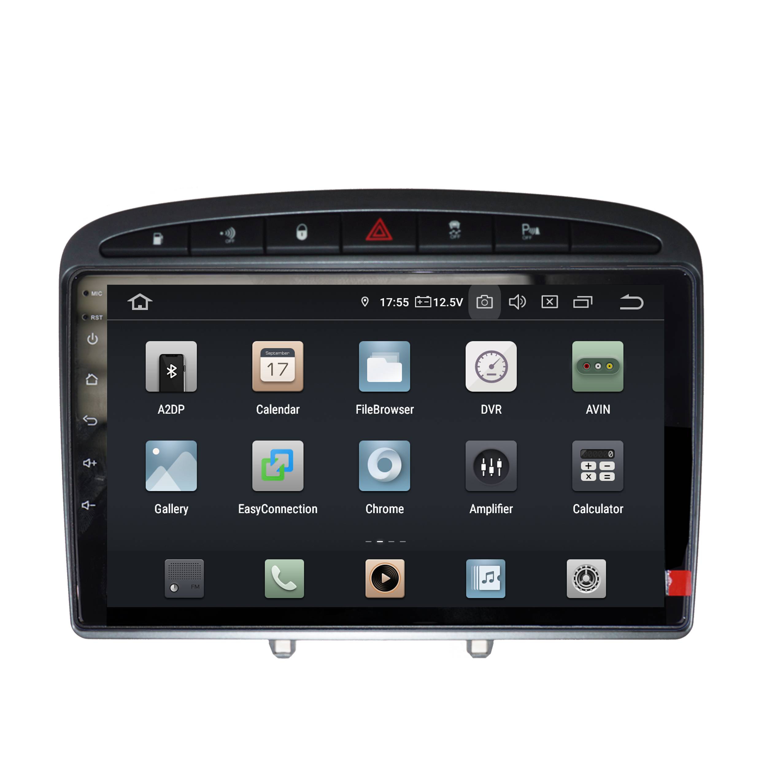 Für Peugeot 308 408 RCZ 9" Touchscreen Android Autoradio GPS Navigation CarPlay