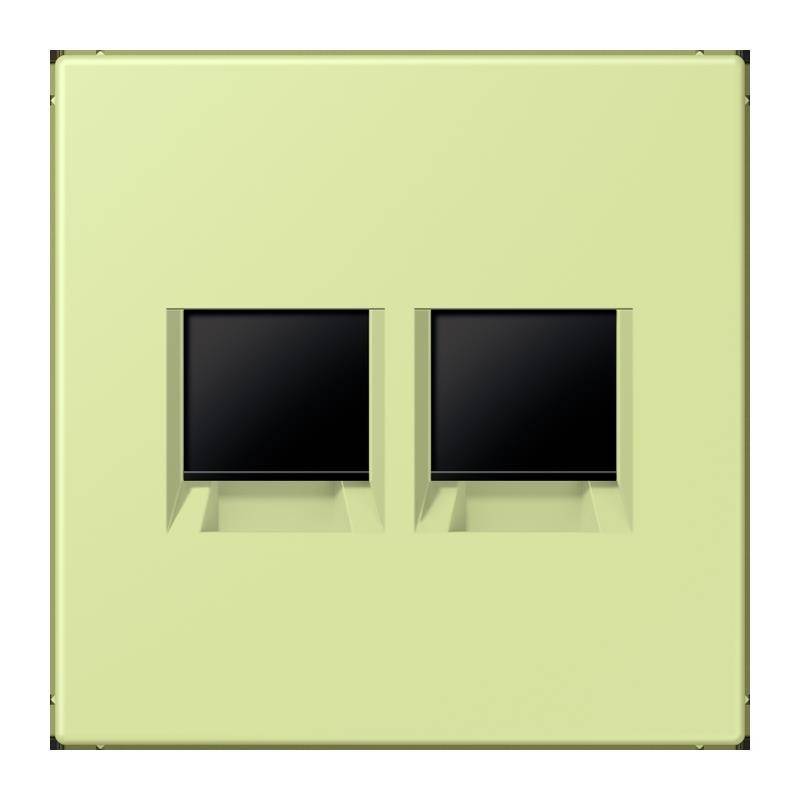 Jung Abdeckung (gerastet) LC 1969-2 WE 222