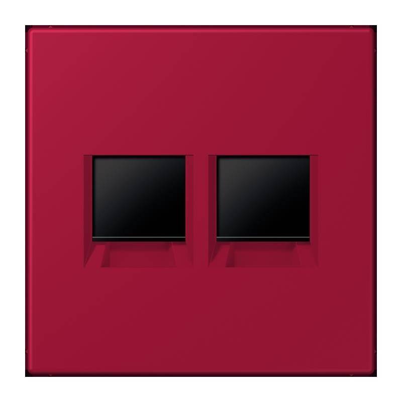 Jung Abdeckung (gerastet) LC 1969-2 WE 229