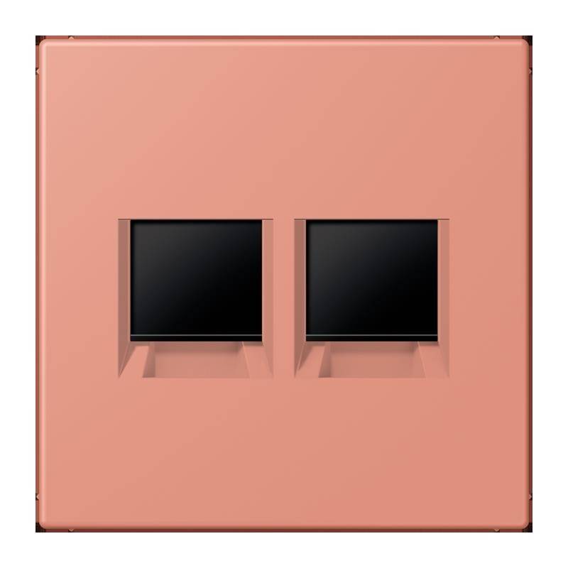 Jung Abdeckung (gerastet) LC 1969-2 WE 233