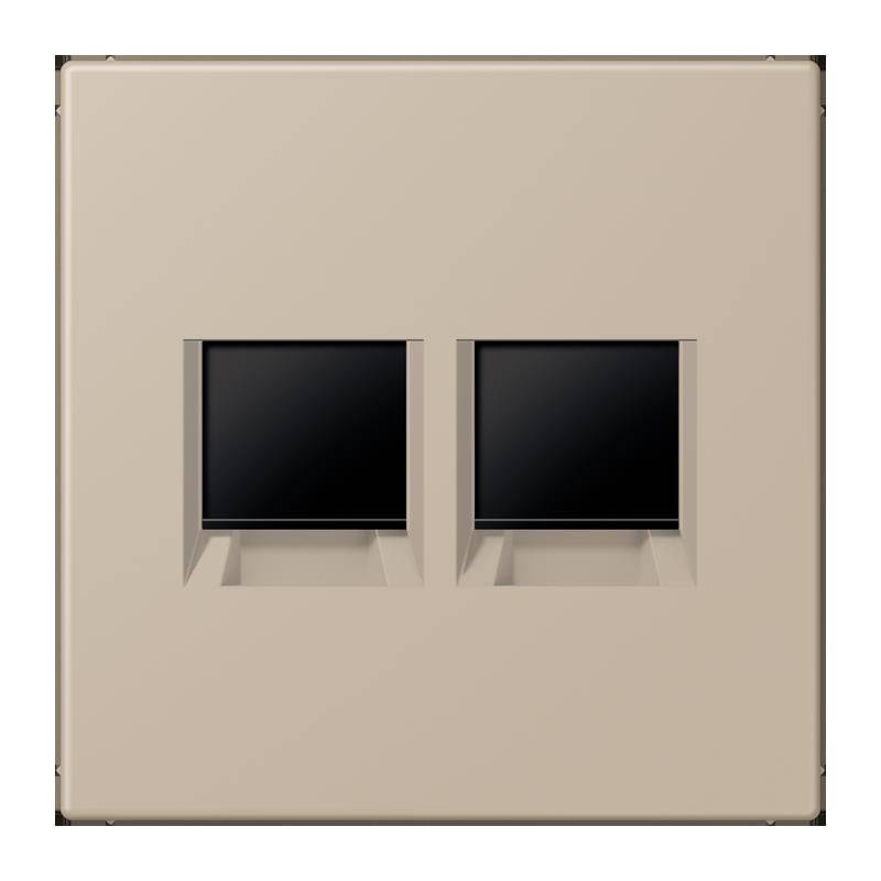 Jung Abdeckung (gerastet) LC 1969-2 WE 243