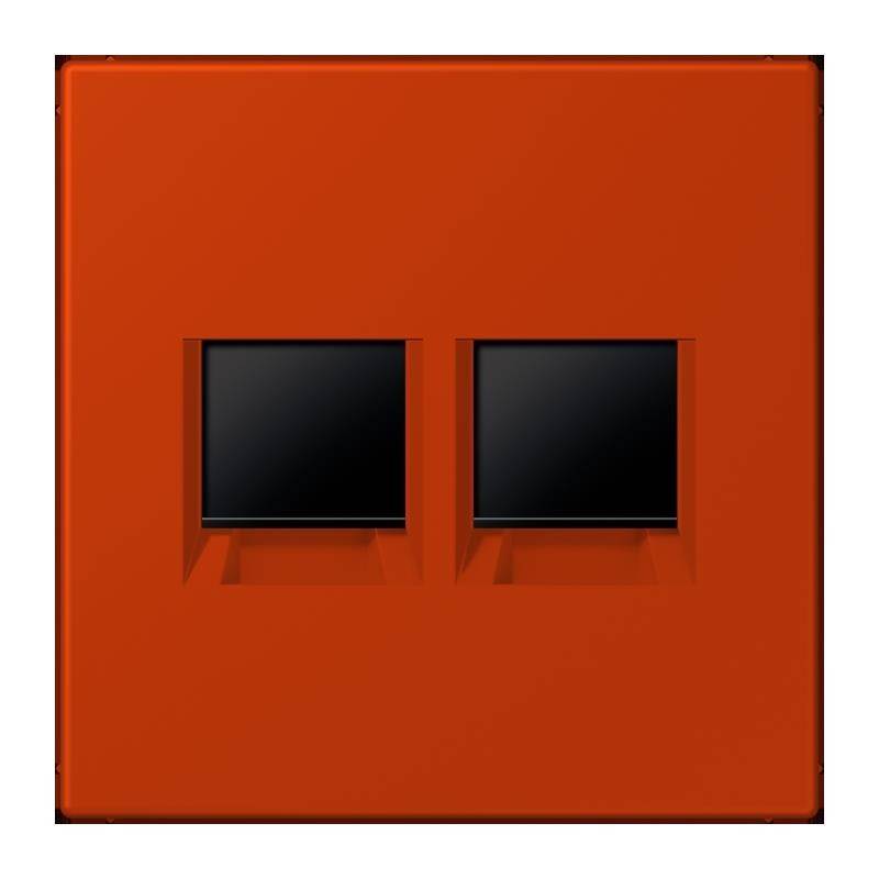 Jung Abdeckung (gerastet) LC 1969-2 WE 244