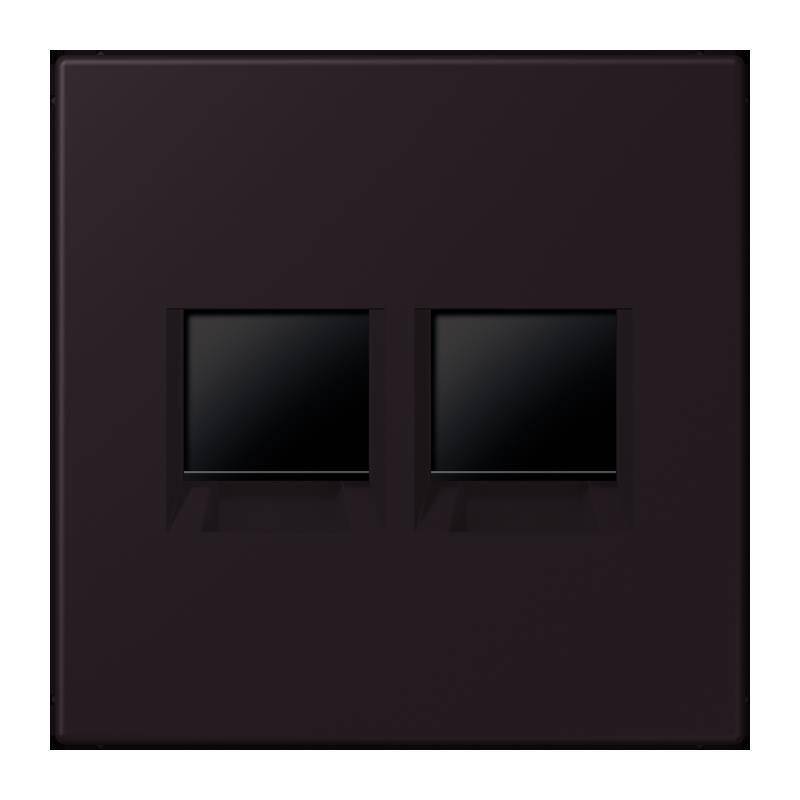 Jung Abdeckung (gerastet) LC 1969-2 WE 248