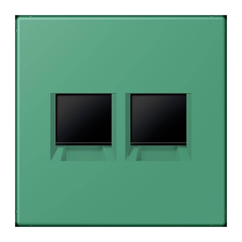 Jung Abdeckung (gerastet) LC 1969-2 WE 250