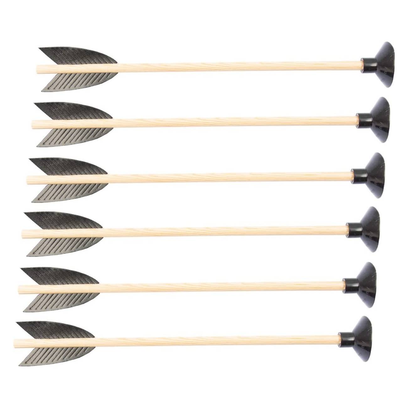 BestSaller 1213 Pfeil 20 cm klein, einzeln für Armbrust (Farbe zufällig, 6er Pack)