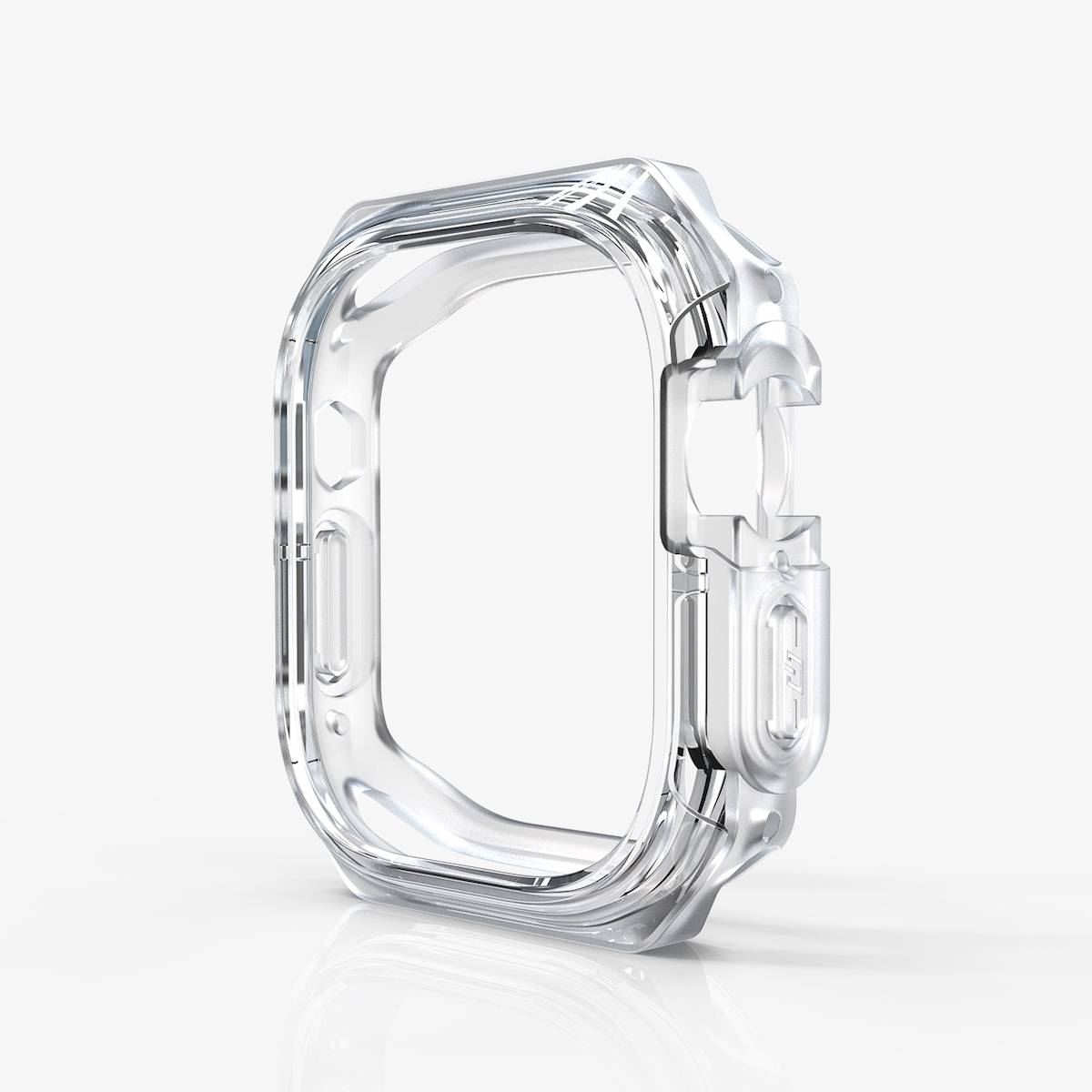 Für Apple Watch Ultra 1 + 2 49mm Uhr Gehäuse Silikon Hülle Transparent