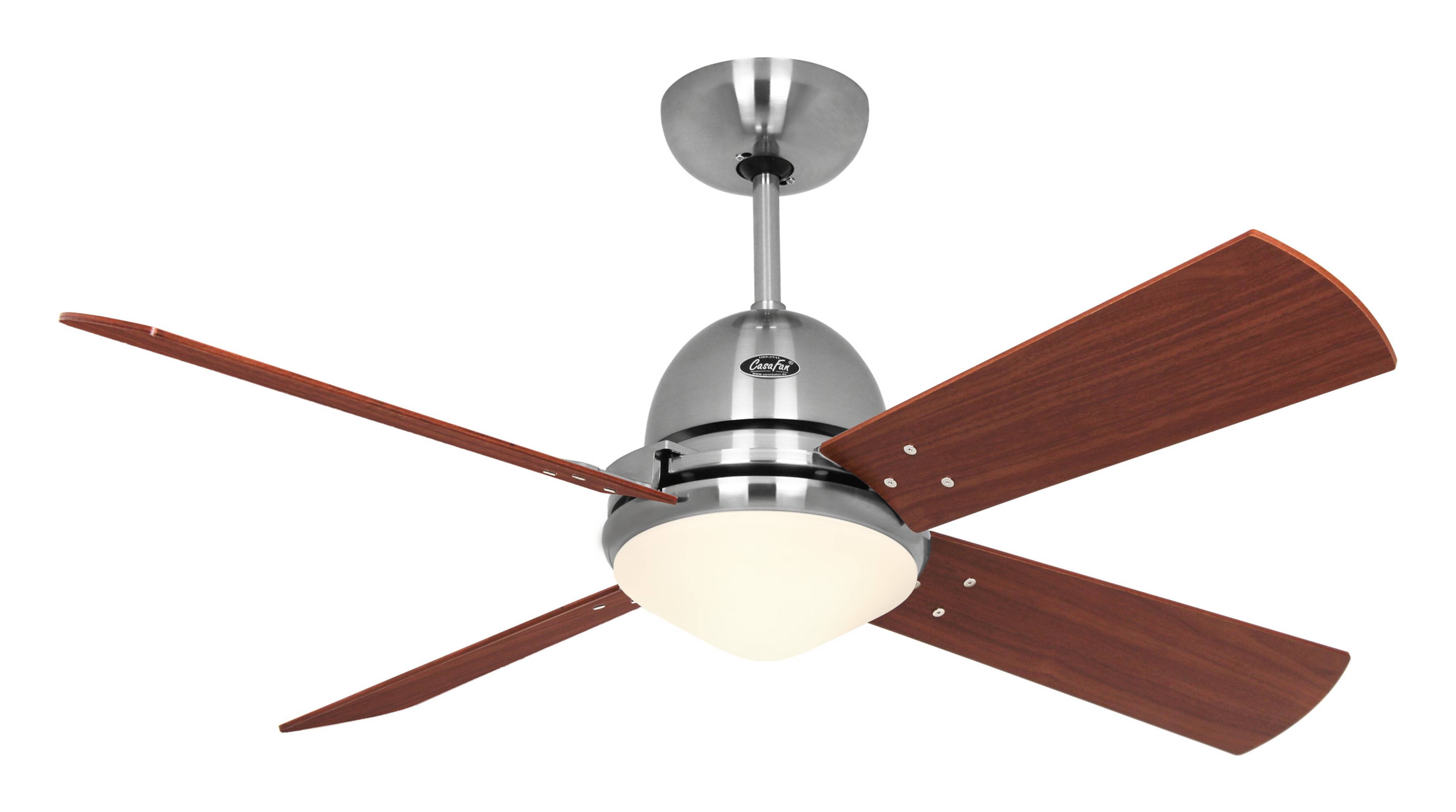 Deckenventilator Libeccio 120 cm Chrom ohne Steuerung