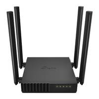 TP-Link Archer C54, Wi-Fi 5 (802.11ac), Dual-Band (2,4 GHz/5 GHz), Eingebauter Ethernet-Anschluss, Schwarz, Tabletop-Rou