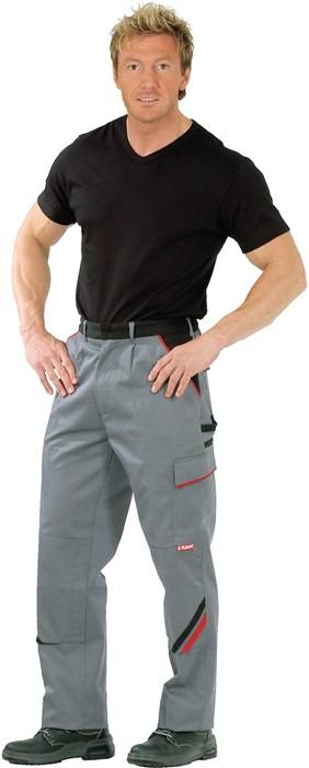 Bundhose Highline Gr.58 schiefer/schwarz/rot PLANAM