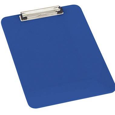 Klemmbrett DIN A4 Polystyrol blau