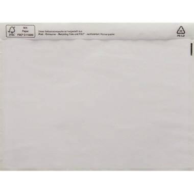 Dokumententasche C6 ohne Druck Polyethylen-Folie 250 St./Pack.