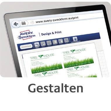 Avery Zweckform Visitenkarte C32011-25 weiß 250 St./Pack.