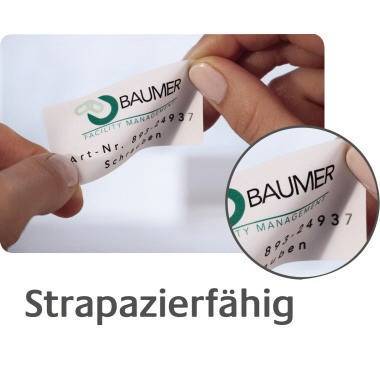 Avery Zweckform Folienetikett L4773-20 63,5x33,9mm 480 St./Pack.