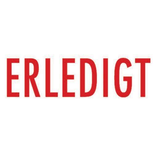 COLOP Textstempel Printer 20 ERLEDIGT 100670 38mm Kunststoff rt