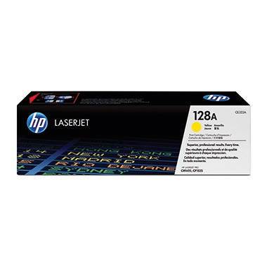 HP Toner CE322A 128A 1.300Seiten gelb