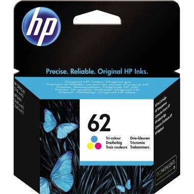 HP Tintenpatrone C2P06AE#UUS Nr.62 165Seiten c/m/y