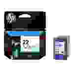 HP Tintenpatrone C9352AE#UUS Nr.22 165Seiten 5ml c/m/y