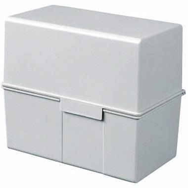 HAN Karteikasten 977-11 DIN A7 quer max. 300Karten PS lichtgrau