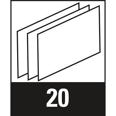 HAN Hängebox SWING 1900-14 39x26x15cm o. Deckel blau