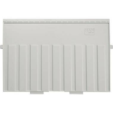 HAN Stützplatte 9024-11 DIN A4 quer Polystyrol lichtgrau