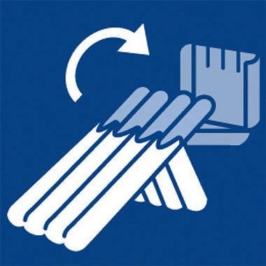 STAEDTLER Folienschreiber Lumocolor 311-2 0,4mm non-permanent rot