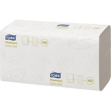 Tork Papierhandtuch Premium 100297 21x34cm 2lagig weiß 2.100 Bl./Pack.