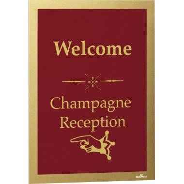 DURABLE Magnetrahmen DURAFRAME 487230 DIN A4 gold 2 St./Pack.