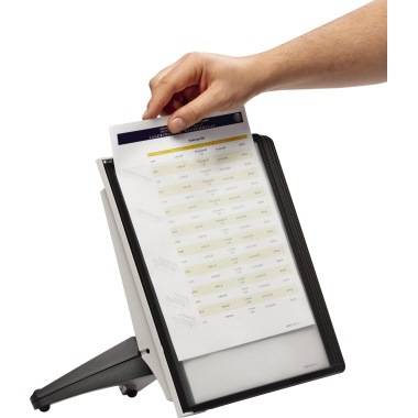 DURABLE Sichttafelständer SHERPA Soho 5 554001 DIN A4 schwarz