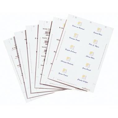 DURABLE Einsteckschild BADGEMAKER 145802 104x110mm weiß 40 St./Pack.