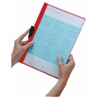 DURABLE Klemmmappe DURACLIP 60 220902 DIN A4 Hartfolie weiß