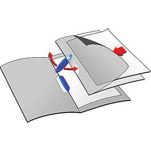 DURABLE Klemmmappe SWINGCLIP 226001 DIN A4 max. 30Bl. Klemme sw
