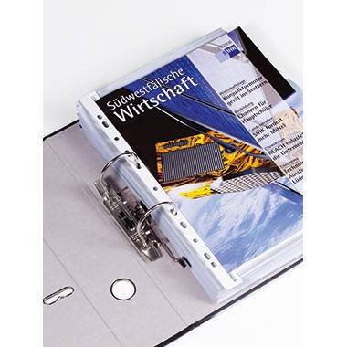 DURABLE Ordnungsschiene 293501 DIN A4 max. 150Bl. sw 50 St./Pack.