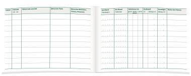 RNK Fahrtenbuch 3119 für PKW DIN A6 quer 32Blatt