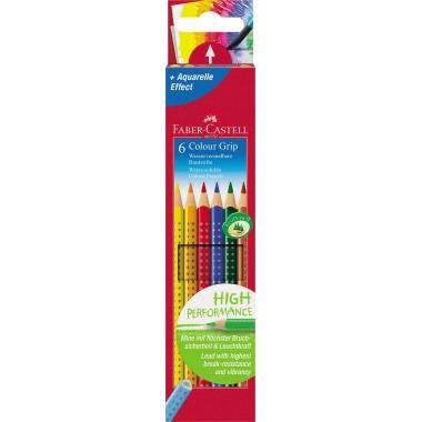 Faber-Castell Farbstift Colour GRIP 112406 farbig sortiert 6 St./Pack.
