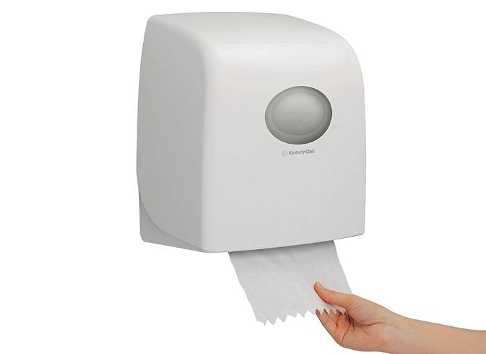 AQUARIUS Handtuchspender 6953 34,3x31,8x19,1cm Kunststoff weiß