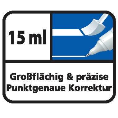 Tipp-Ex Korrekturstift Shake`n Choose 901732 15ml weiß