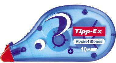 Tipp-Ex Korrekturroller Pocket Mouse 8221362 4,2mmx10m weiß
