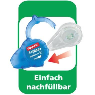 Tipp-Ex Nachfüllkassette Easy Refill 879435 5mmx14m weiß