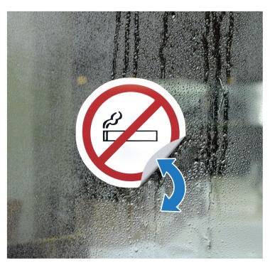 HERMA Folienetikett 4571 rund 30mm weiß 960 St./Pack.